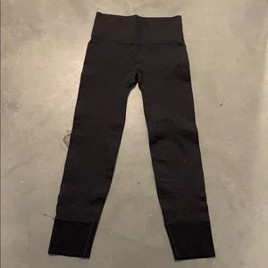 High waisted grey leggings - thicker material!